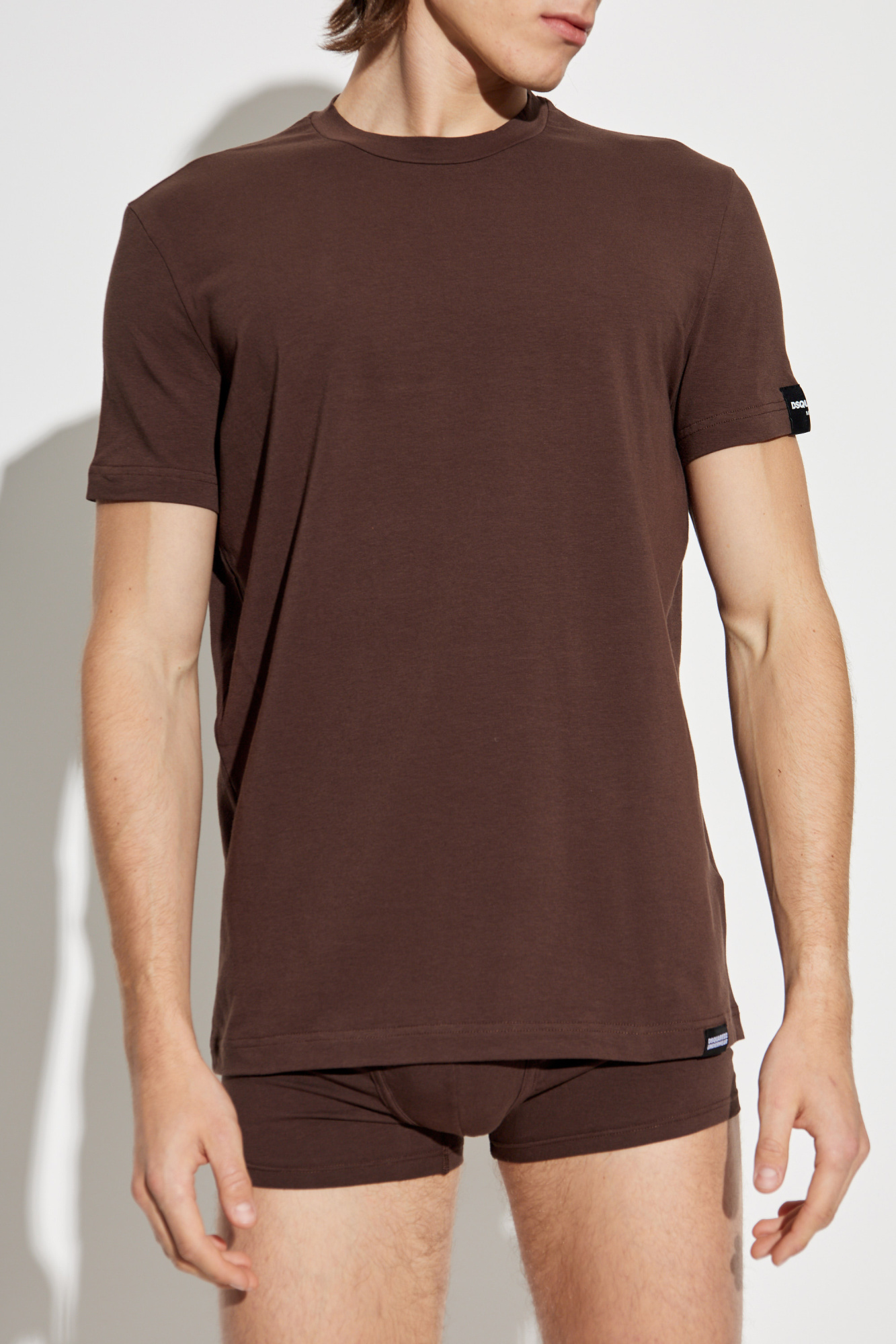 Brown T-shirt from the Underwear collection Dsquared2